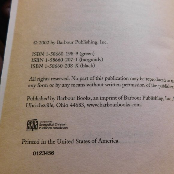 Holy Bible Containing New & Old Testaments King James Version Barbour Publishing - Picture 5 of 6